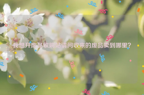 我想開(kāi)廢品收購(gòu)站請(qǐng)問(wèn)收來(lái)的廢品賣到哪里？