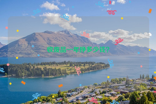 收廢品一年掙多少錢？